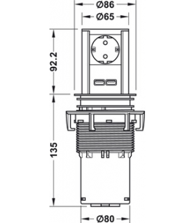 gniazdo-elevator-schuko-usb