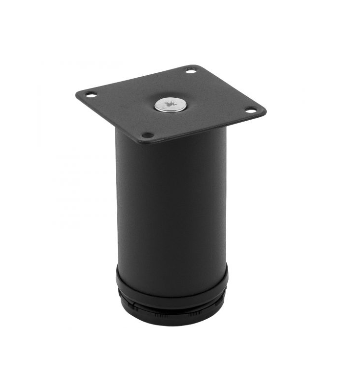 Nóżka meblowa DN-795 H-100 P2 okrągła CZARNA