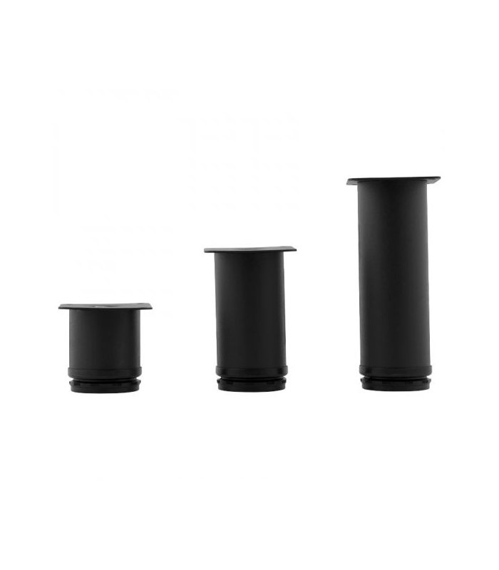 Nóżka meblowa DN-795 H-100 P2 okrągła CZARNA