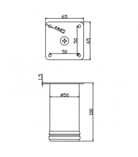 nozka-meblowa-dn-795-h-100-p2-okragla-czarna