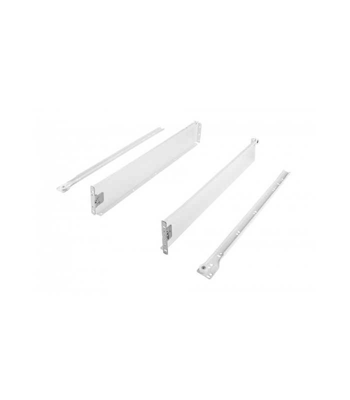 STRONG prowadnice z bokami H86/500 białe