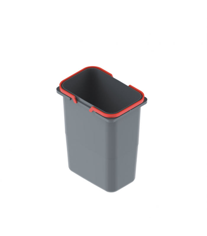 Wiadro PRAKTIKO 9L srebrny