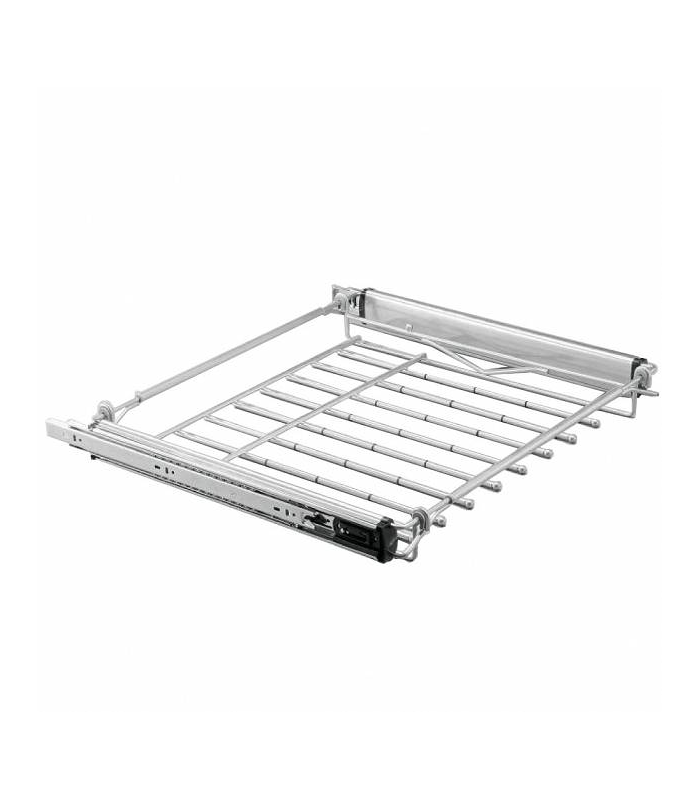 Wieszak na spodnie z RAMKĄ 480 srebrny