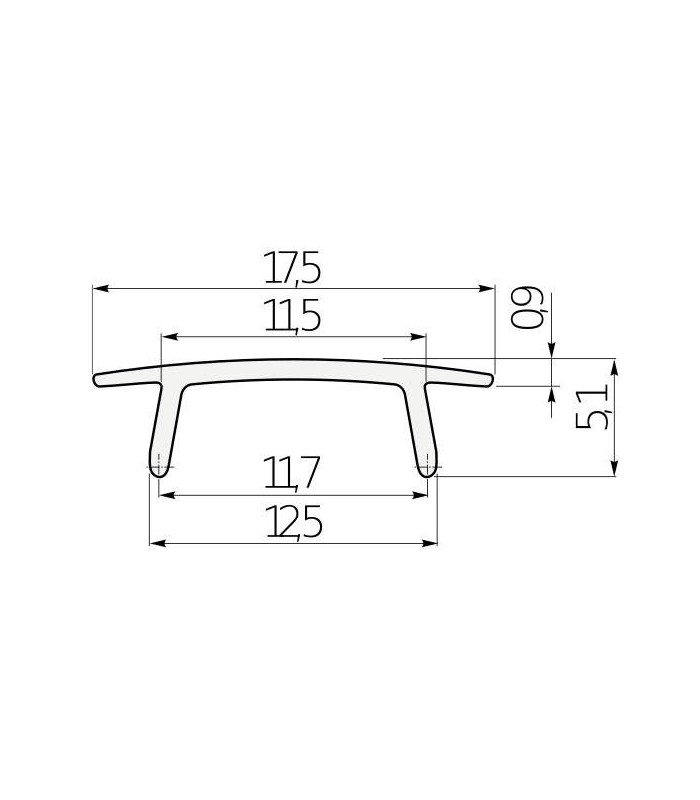 Osłonka mleczna 2m GLAX