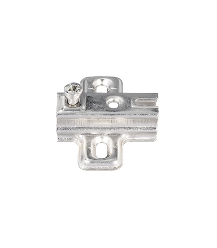 Prowadnik krzyżakowy, Häfele Metalla A, z techniką nasuwania, do zawiasu uzupełniającego 311.83.506