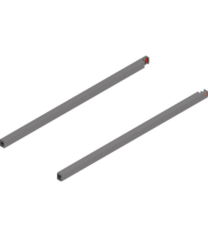 Reling podłużny MERIVOBOX  L-500 mm, lewy/prawy ZR4.450RS.ERE szary indium mat