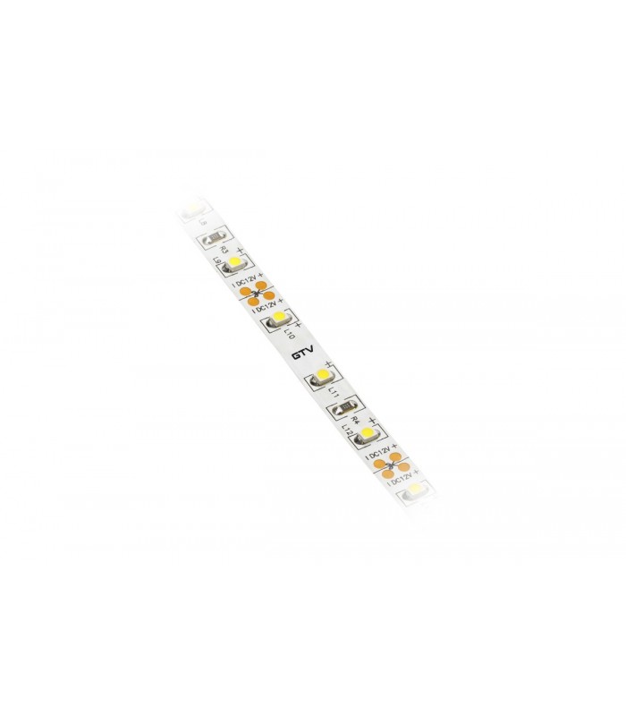 Flash 5050, 300 LED 72W ciepły biały, bez żelu 10mm, rolka 5m, 12V