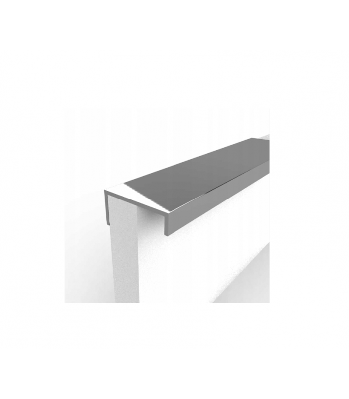 Uchwyt VERA 126mm chrom krawędziowy