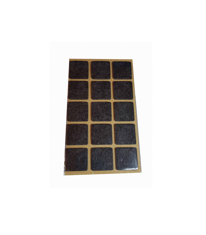 Podkładka filcowa czarna 28x28mm kwadrat