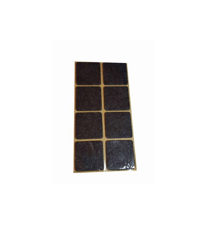 Podkładka filcowa czarna 38x38mm kwadrat