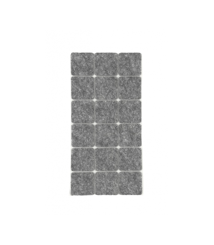 Podkładka filcowa szara 28x28mm kwadrat