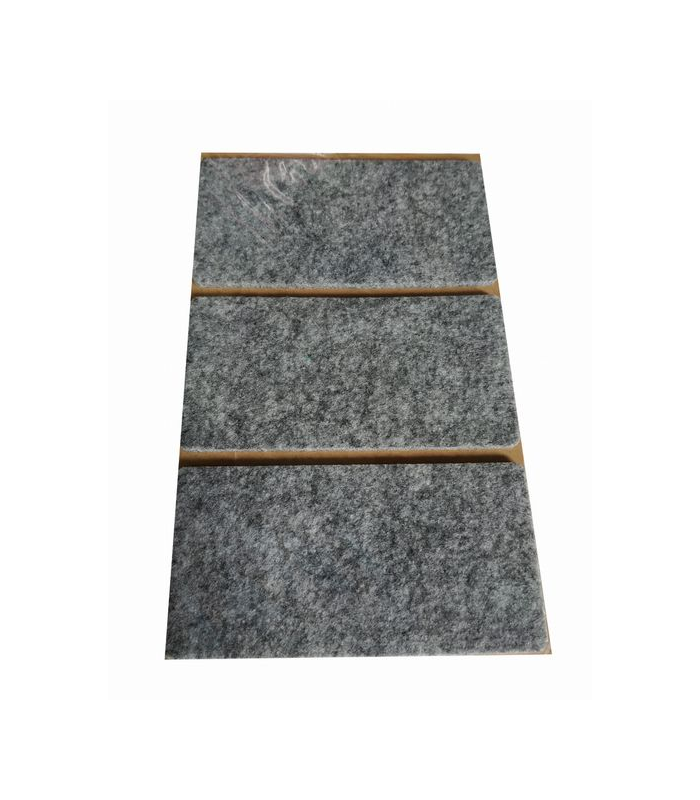 Podkładka filcowa szara 50x100mm prostokąt