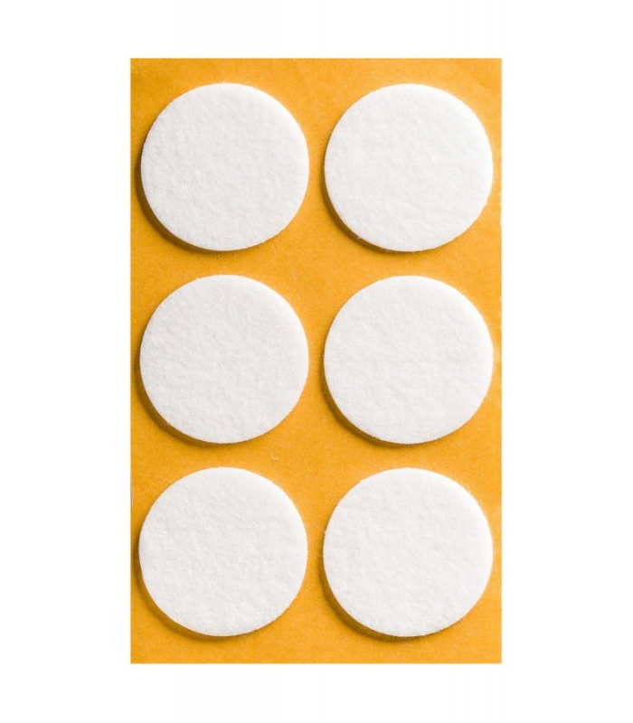 Podkładka filcowa biała Fi 45mm