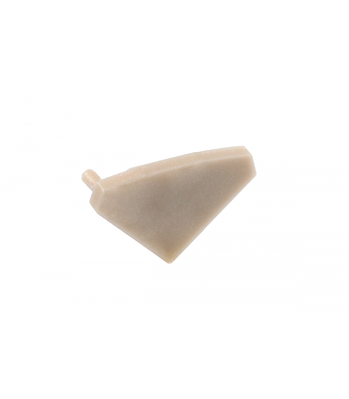 Zaślepka do profilu GLAX szampan kątowy nakładany lewa oraz prawa (10 sztuk w blistrze)