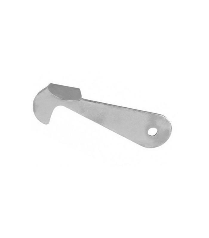 Zaczep hakowy wkładki stołu metal ocynk biały