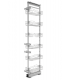 Cargo MAXI 6-półkowe do szafki 600mm srebrny (wys. 1910mm-2110mm)