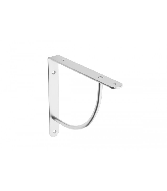 Podpórka aluminium do półki ze wzmocnieniem łukowym