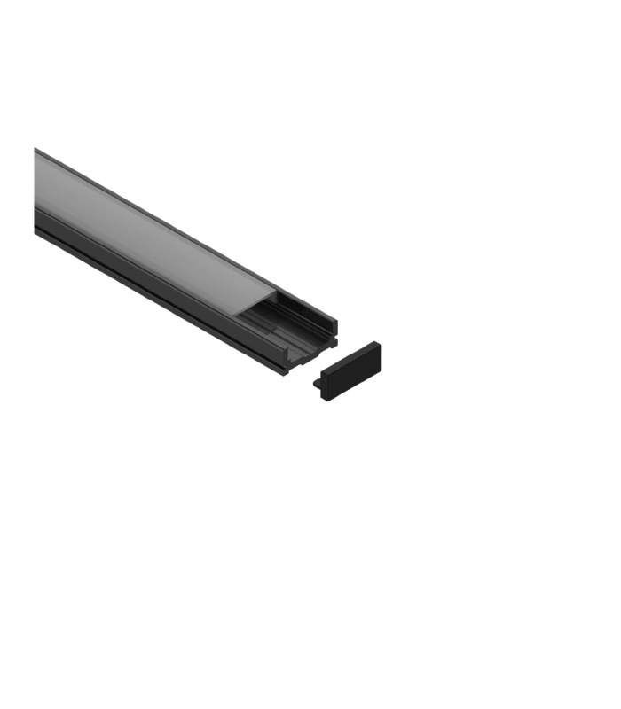 Profil aluminiowy LED nakładany 3m biały