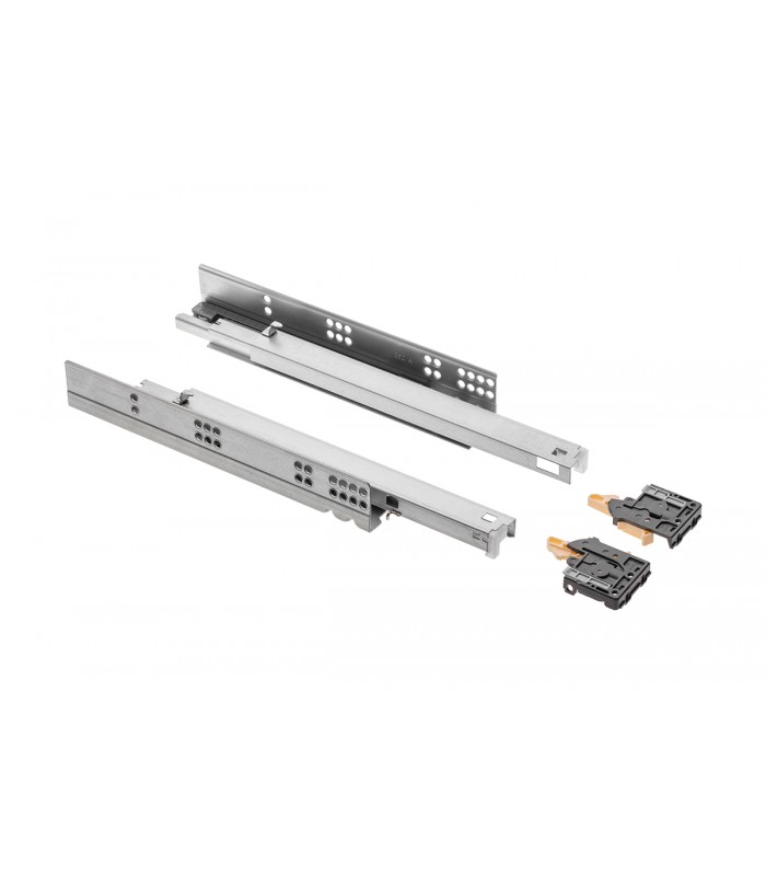 Prowadnica MODERN SLIDE L-500 mm 35kg ze spowalniaczem pełny wysuw