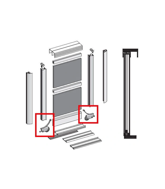 Okucie dolne SOLAR męskie