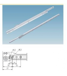 strong-prowadnica-rolkowa-350-mm-biala