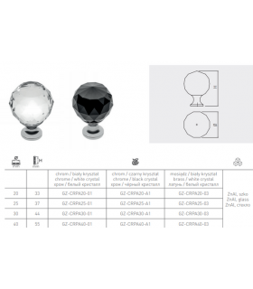 galka-crystal-palace-a-30-mm-chrom-krysztal-