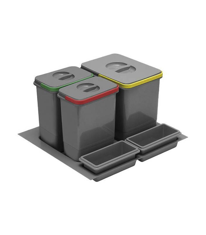 System pojemników MULTINO 600 1x15L+2x7L+2 brytfanki