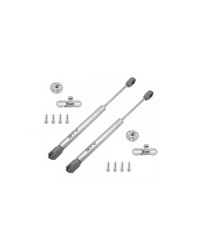 Zestaw dwóch podnośników gazowych 150N satyna