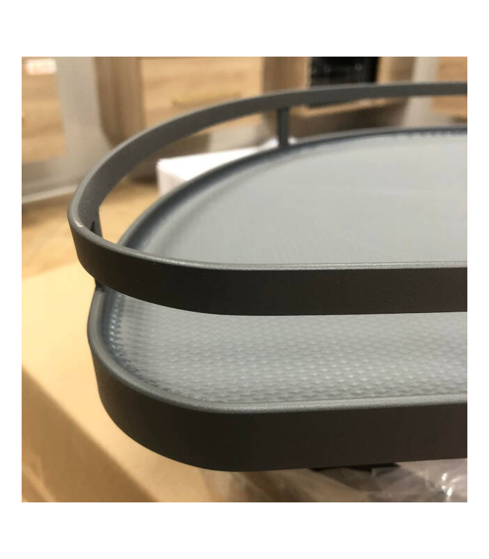 Nerka antracyt lewa do szafki 900