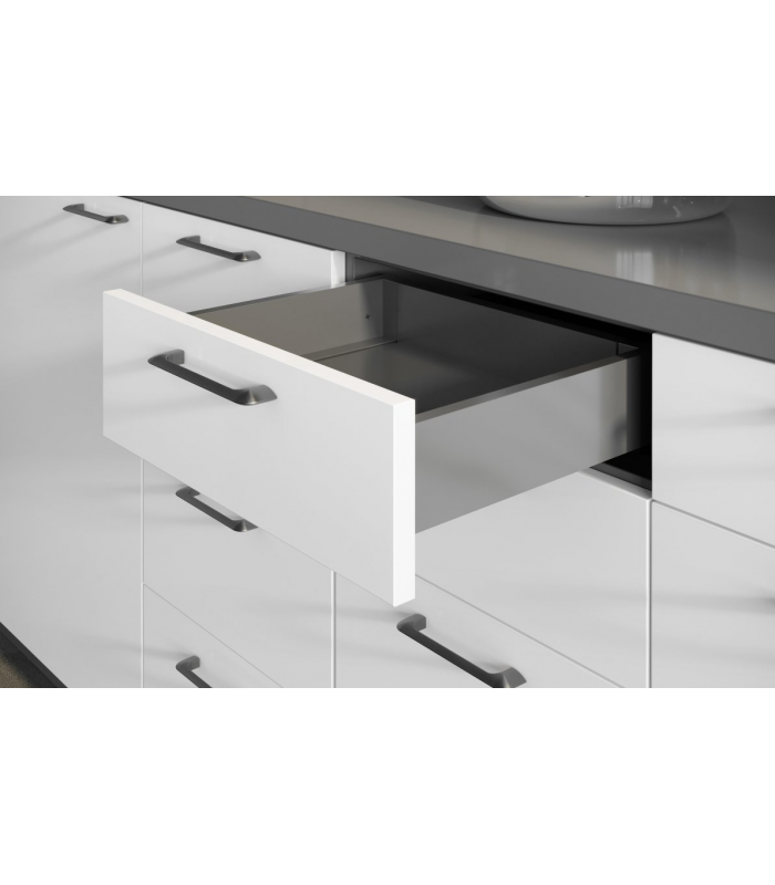 Szuflada AXISPRO 300mm antracyt średnia H116