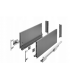 Szuflada AXISPRO 400mm antracyt wysoka H167