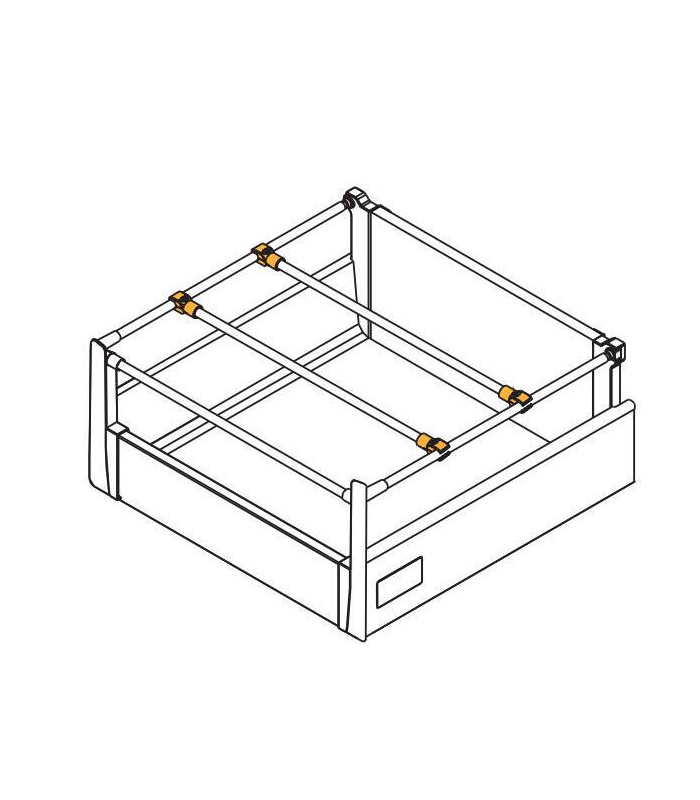 Łącznik relingu poprzecznego MODERN BOX
