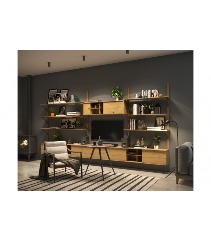 Podpórka do półki GALA 25x22cm czarny mat