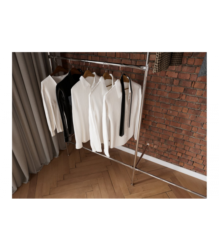 Rura fi 25, drążek ubraniowy grubość 0,9mm L-3m CHROM