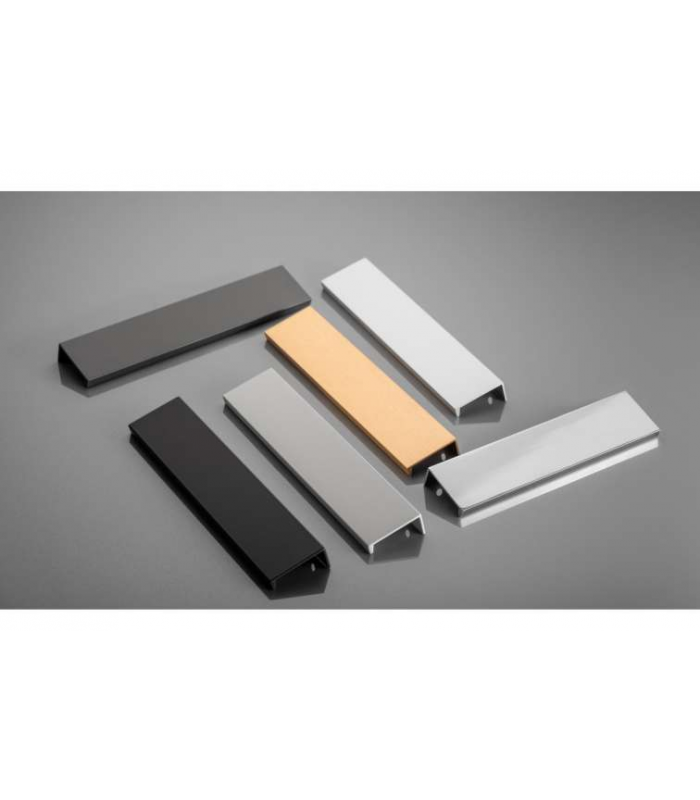 Uchwyt 32mm/50mm biały matowy krawędziowy HEXI