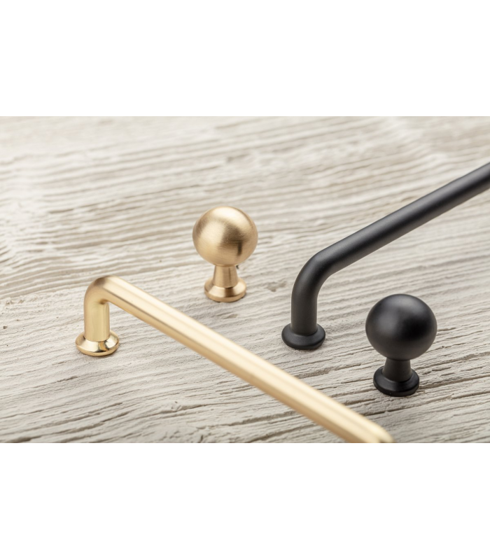 Uchwyt znalowy NORD L-192mm czarny mat