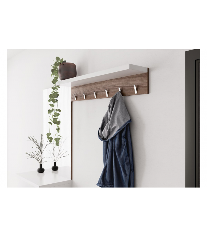 Wieszak antyczny mosiądz