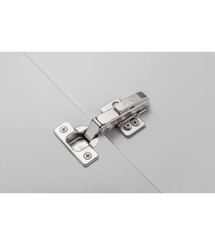 GTV hydrauliczny wpuszczany z regulacją mimośrodową ramienia i prowadnika, z krótkim tłoczkiem bez Euro