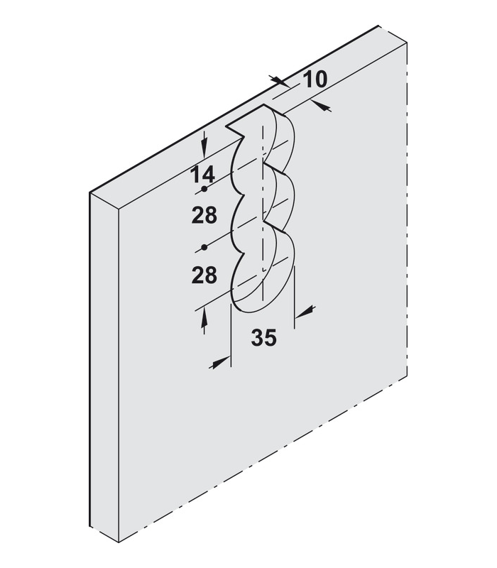 Zawieszka do wieszania paneli