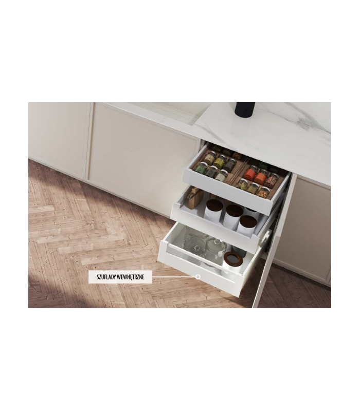 Szuflada ULTRABOX 300mm H118 biała