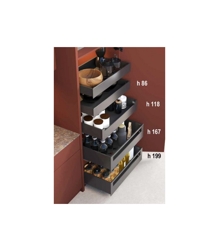 Szuflada ULTRABOX 300mm H118 grafit