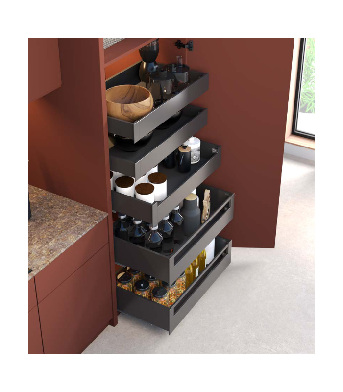 Szuflada ULTRABOX 450mm H086 grafit