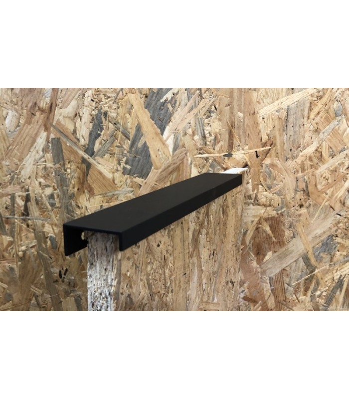 Uchwyt VERA 222mm czarny mat krawędziowy