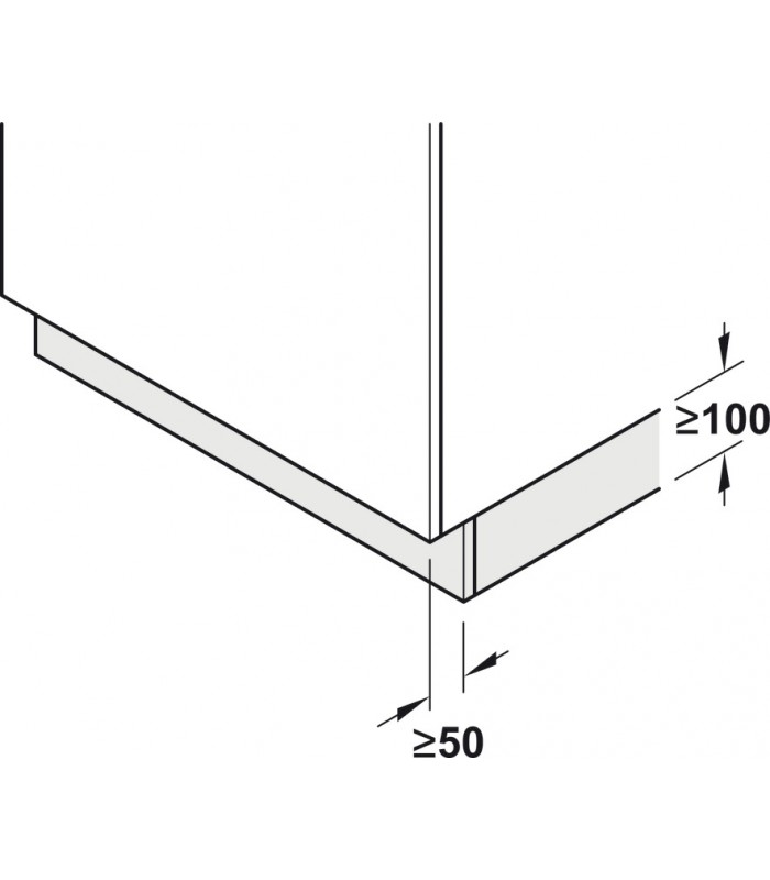 automatyczne otwieranie sortowników zamontowanych w szufladachdo szerokości korpusu 300 – 1.200 mm