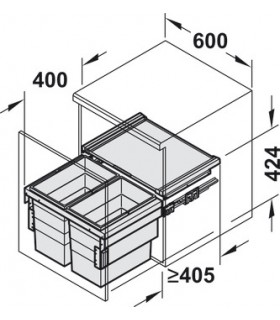 podwojny-kosz-na-smieci-hailo-cargo-2x28l