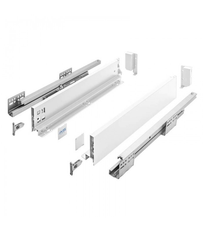 Szuflada AXISPRO 450mm biała H86 niska