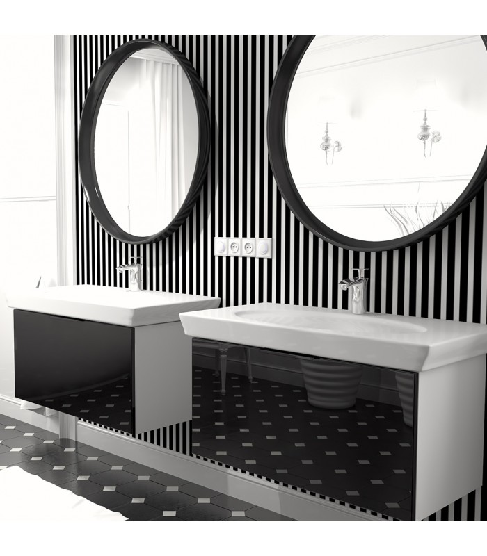 8427 AQUAAKRYL CZARNY METALIK