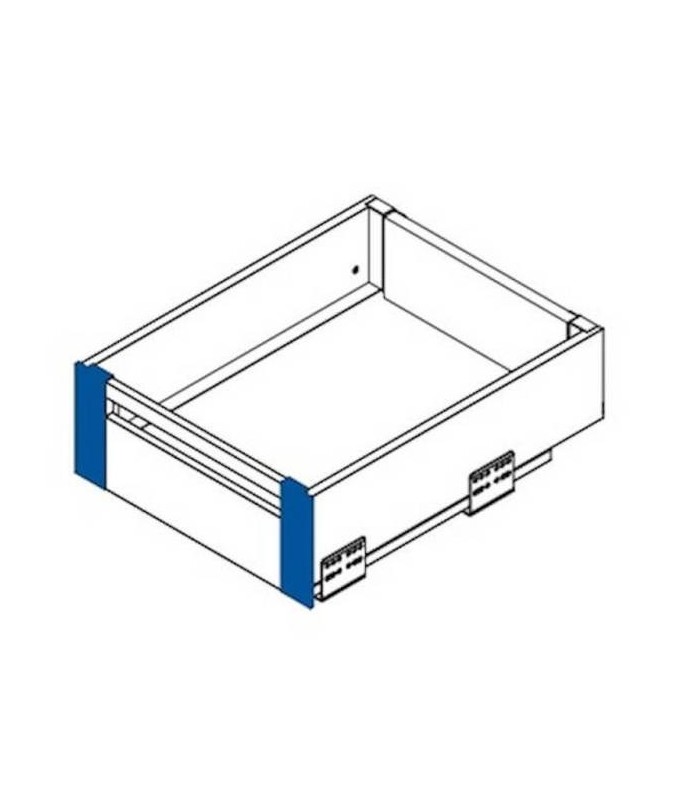 Złączka średnia szara frontu wewnętrznego MODERN BOX