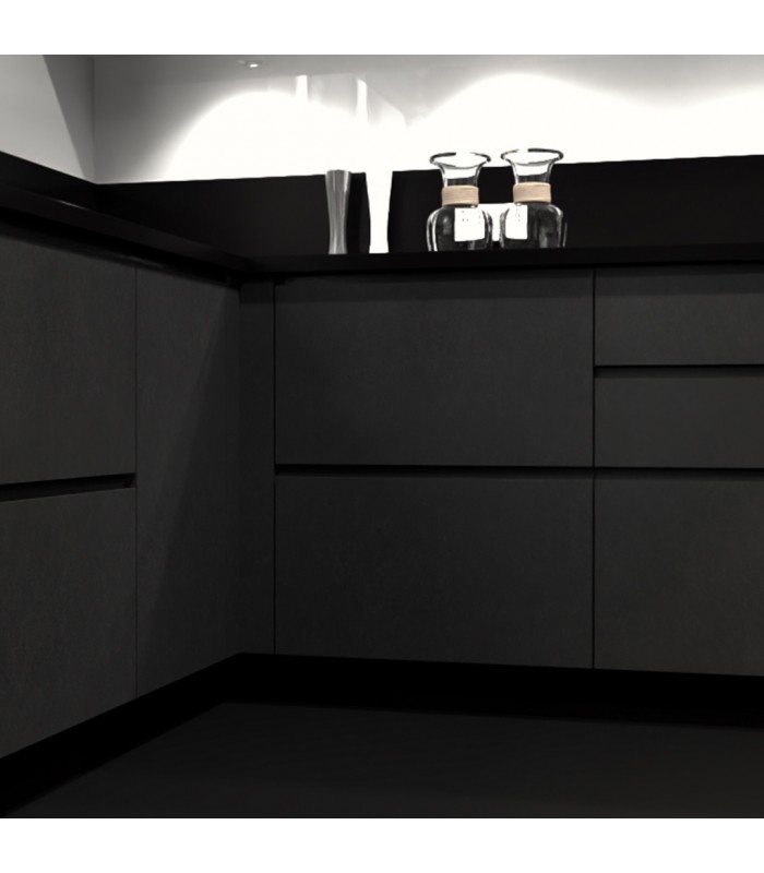 M81048 AQUAAKRYL KAMIEŃ CZARNY METALIK