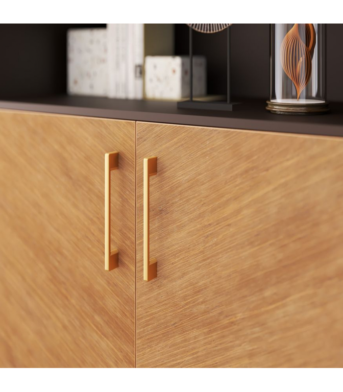 Uchwyt meblowy EASY L-160 czarny